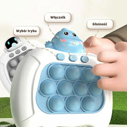 WOOPIE POP IT-spel Elektrisk Anti-stress Arcade Dinosaur Blue