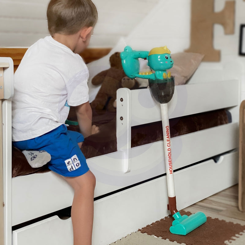WOOPIE Interactive Dino Dammsugare 3in1 Sugfunktion Ljusljud