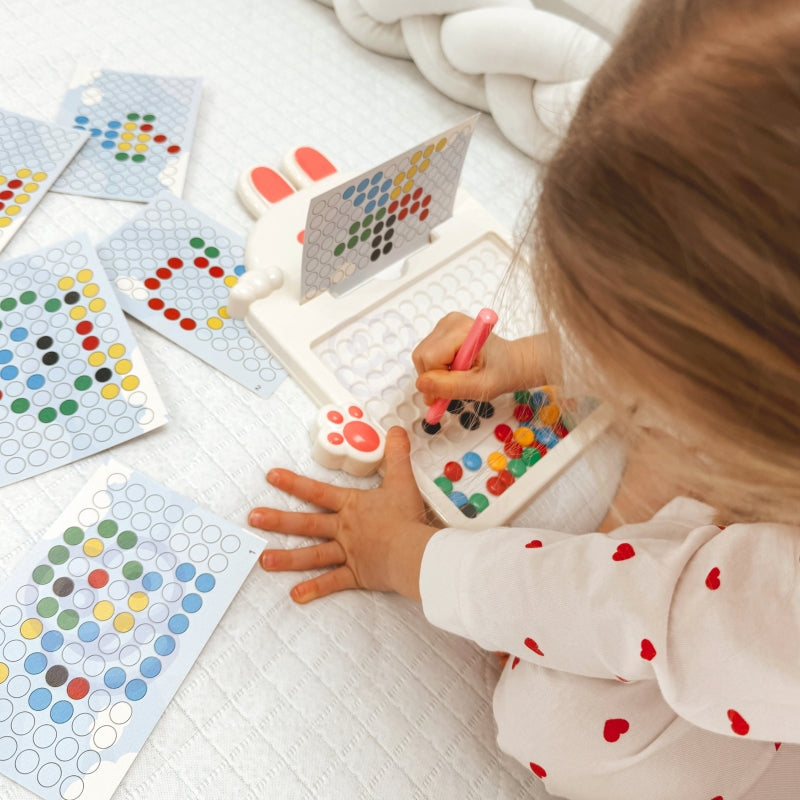WOOPIE Magnetkort för barn Montessori MagPad Kanin