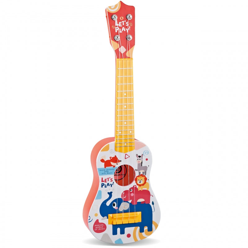WOOPIE Klassisk gitarr för barn Röd 57cm