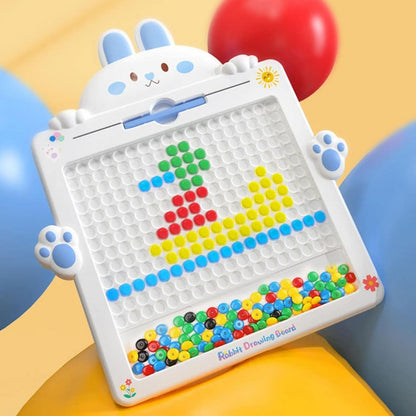 WOOPIE Magnetkort för barn Montessori MagPad Kanin