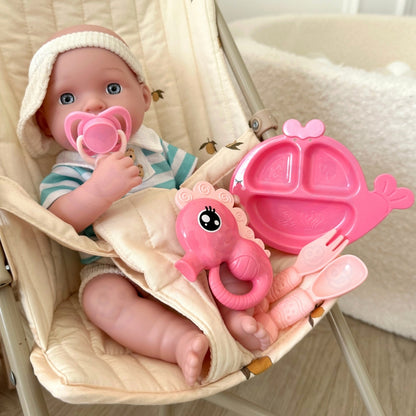 WOOPIE ROYAL Babysitter Baby Doll Set med tillbehör