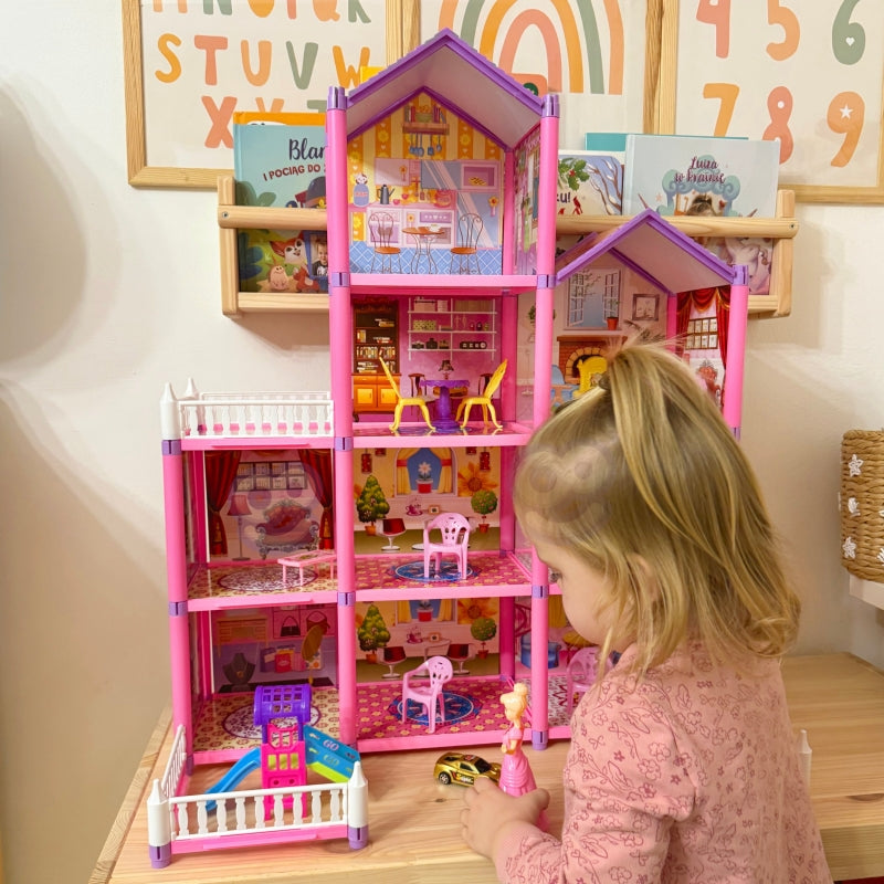 WOOPIE Mega Willa Dockhus LOVELY HUS 194 st.