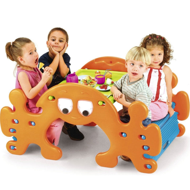 FEBER 2in1 Stort picknickbord - Ghost Swing Rocker