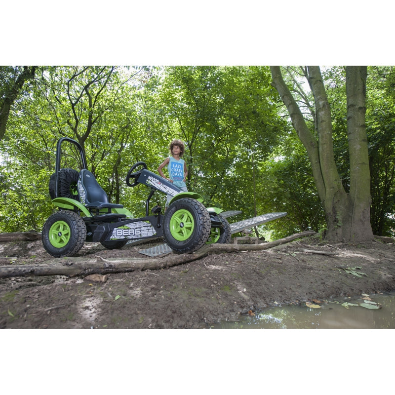 BERG Pedal Gokart XL X-Plore BFR uppblåsbara hjul från 5 år upp till 100 kg