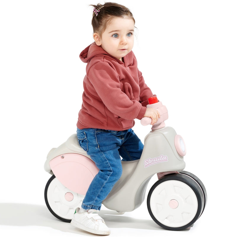 Falk åkskoter Strada Retro För tjejer, tysta däck, från 1 år