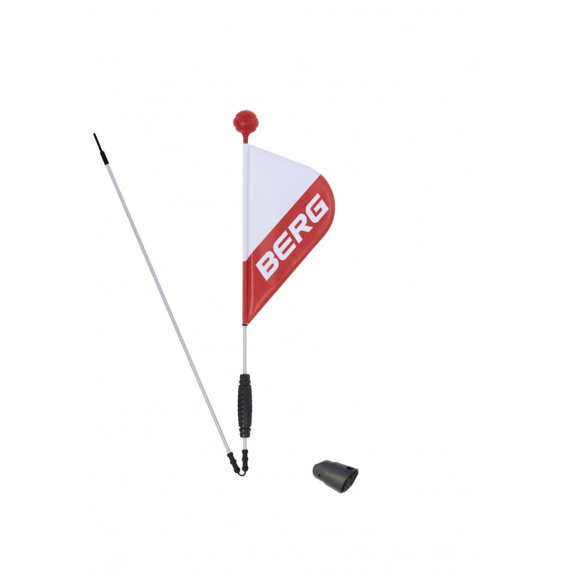 BERG S/M säkerhetsflagga för Buzzy Reppy Go Karts