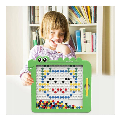 WOOPIE Magnetkort för barn Montessori MagPad Dinosaurie