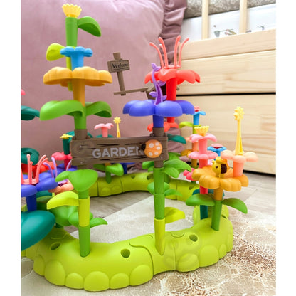 WOOPIE Montessori Magic Garden Construction Blocks XXL 93 st.