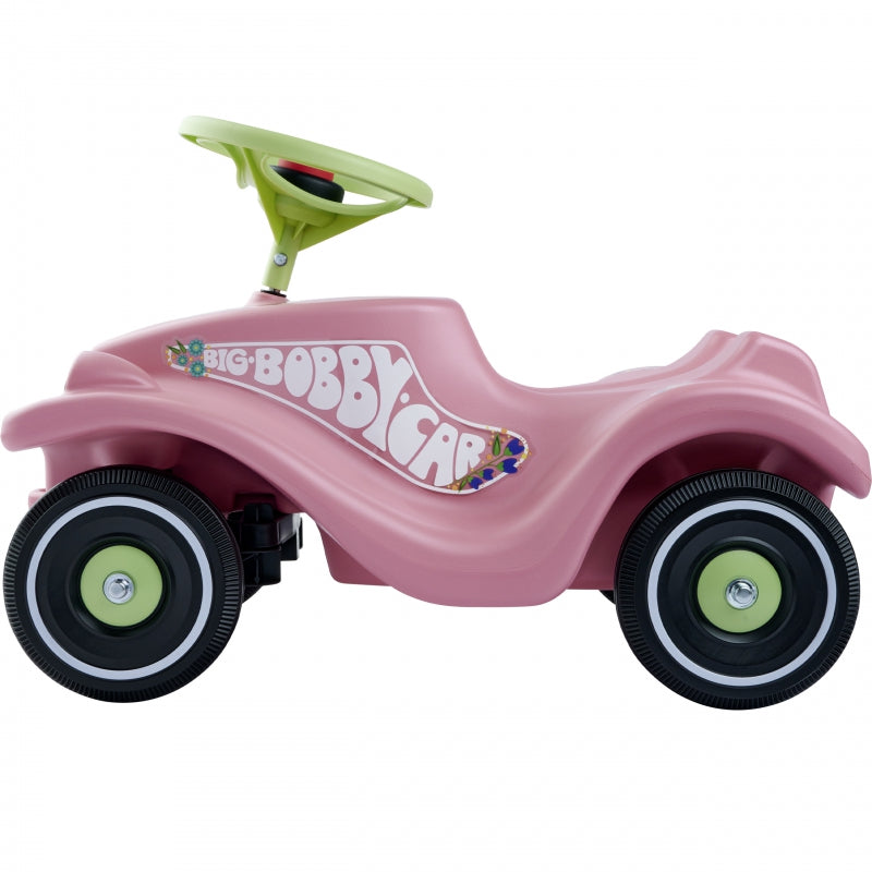BIG Bobby Car Classic Flower Ride På Rosa
