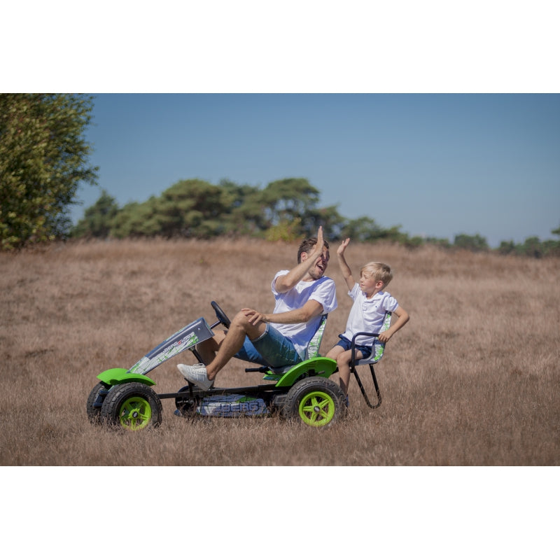 BERG Pedal Gokart XL X-Plore BFR uppblåsbara hjul från 5 år upp till 100 kg