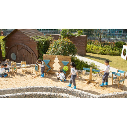 CLASSIC WORLD EDU Lekplats Sand Toy Dubbel Sil