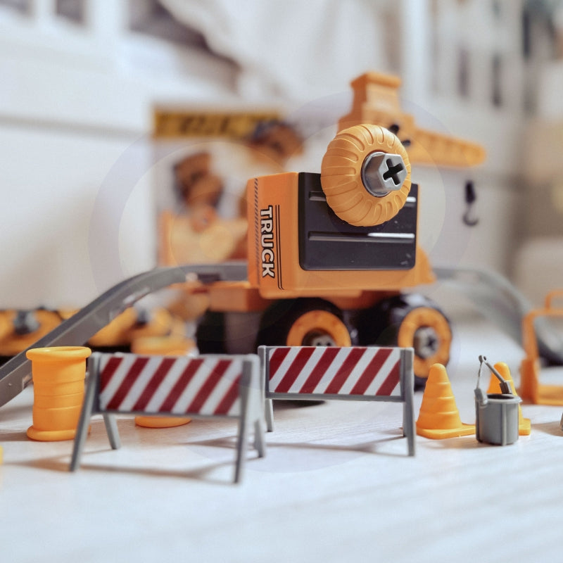 WOOPIE Mega Construction Site 5in1 XXL DIY Monteringssats