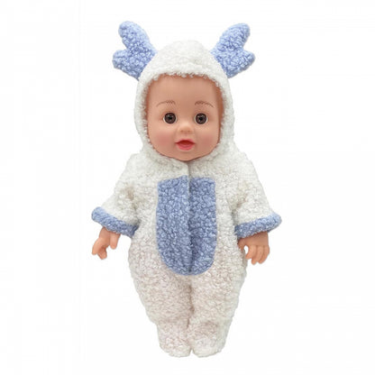 WOOPIE ROYAL Babydocka i renkläder + accessoarer 28cm