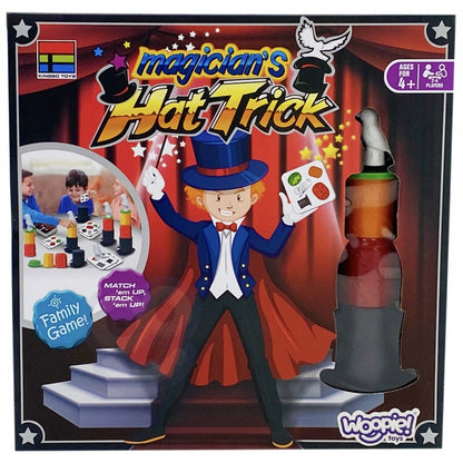 WOOPIE Magic Tricks-spel med hatt Little Magician 4+