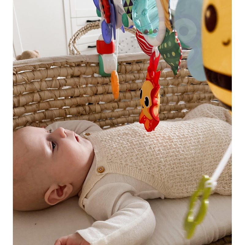 WOOPIE BABY Pannband Rosetthänge för en sängvagnssits