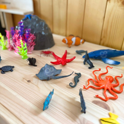 WOOPIE Sea Animals Figur Set 33 st.