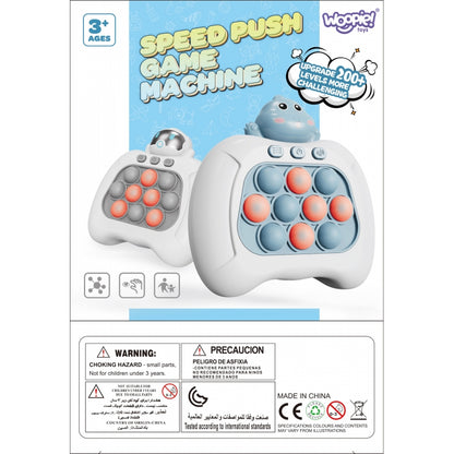 WOOPIE POP IT-spel Elektrisk Anti-stress Arcade Dinosaur Blue