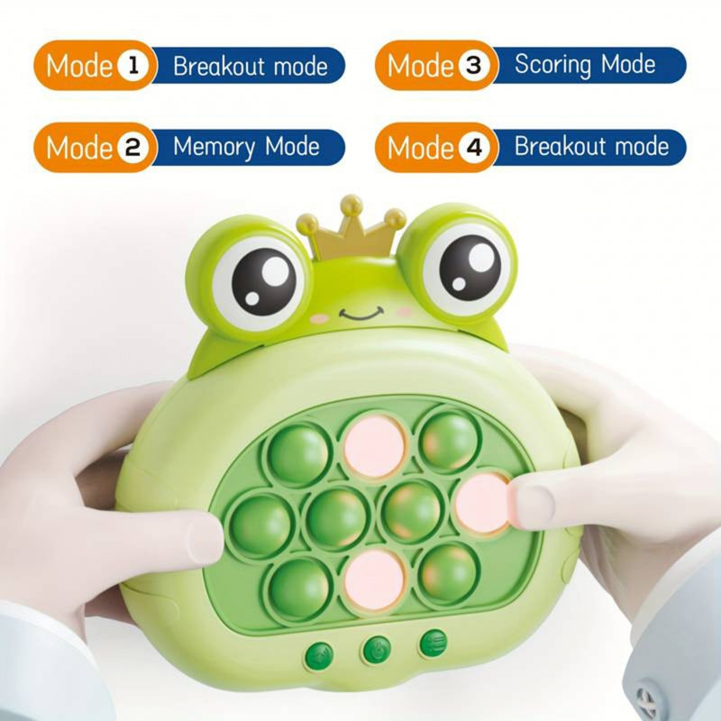 WOOPIE POP IT Spel Elektrisk Anti-stress Arcade Frog