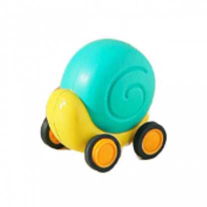 WOOPIE Pulling Snail 4in1 cymbaler Sensory Gears Launcher + liten bil