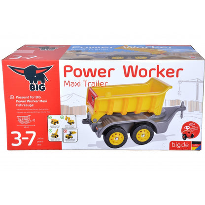 BIG Power Worker Maxi Ride On Trailer Rörlig plattform