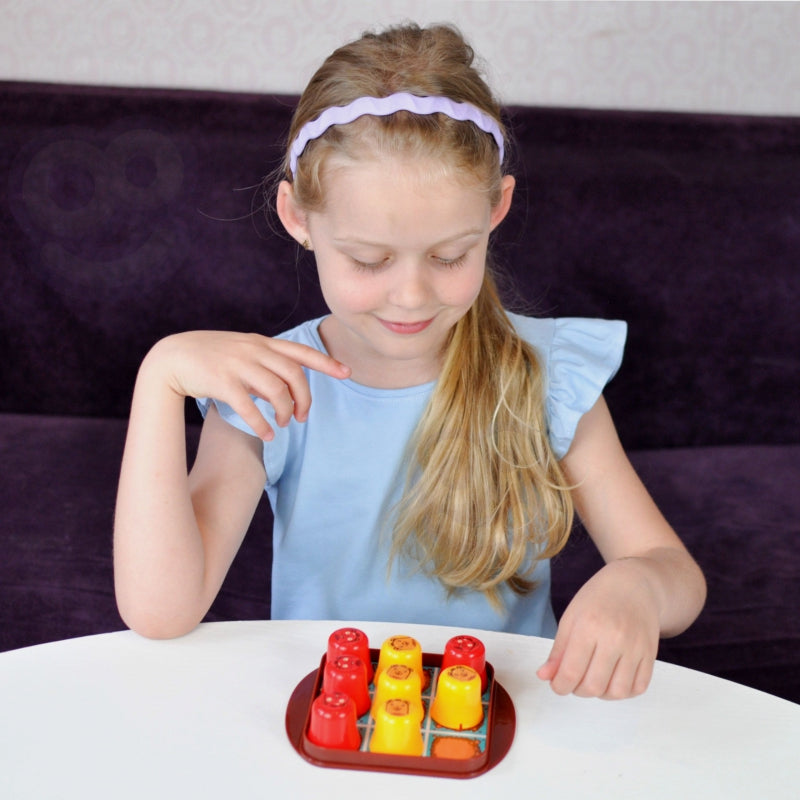 WOOPIE IQ Pedagogiskt och strategiskt pusselspel 2i1 Tic Tac Toe