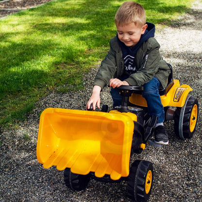WOOPIE Pedal Tractor Farmer MaxTrac Classic Bucket Bulldozer