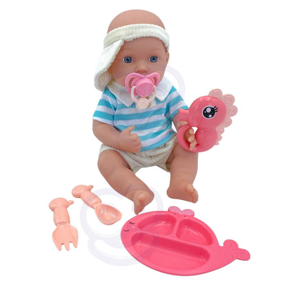 WOOPIE ROYAL Babysitter Baby Doll Set med tillbehör