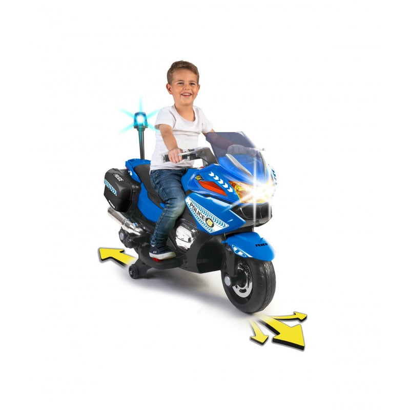 FEBER Polismotor med 12V batteri upp till 30 kg