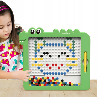 WOOPIE Magnetkort för barn Montessori MagPad Dinosaurie