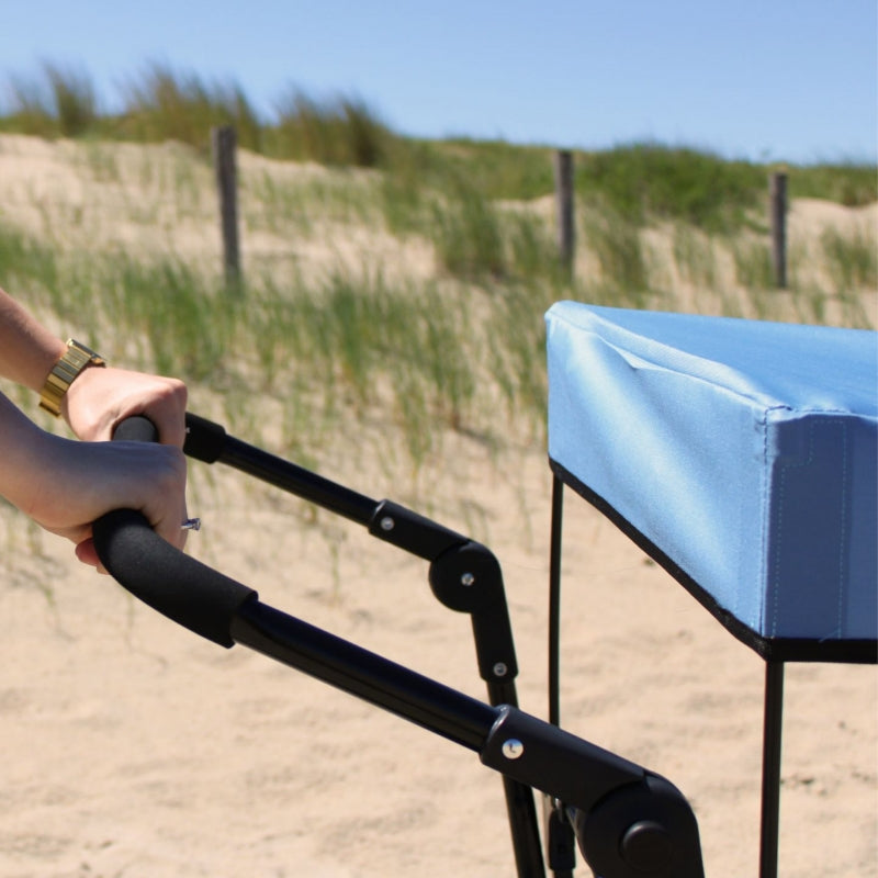 AXI Folding Beach Barnvagn med takbroms och väska 80Kg