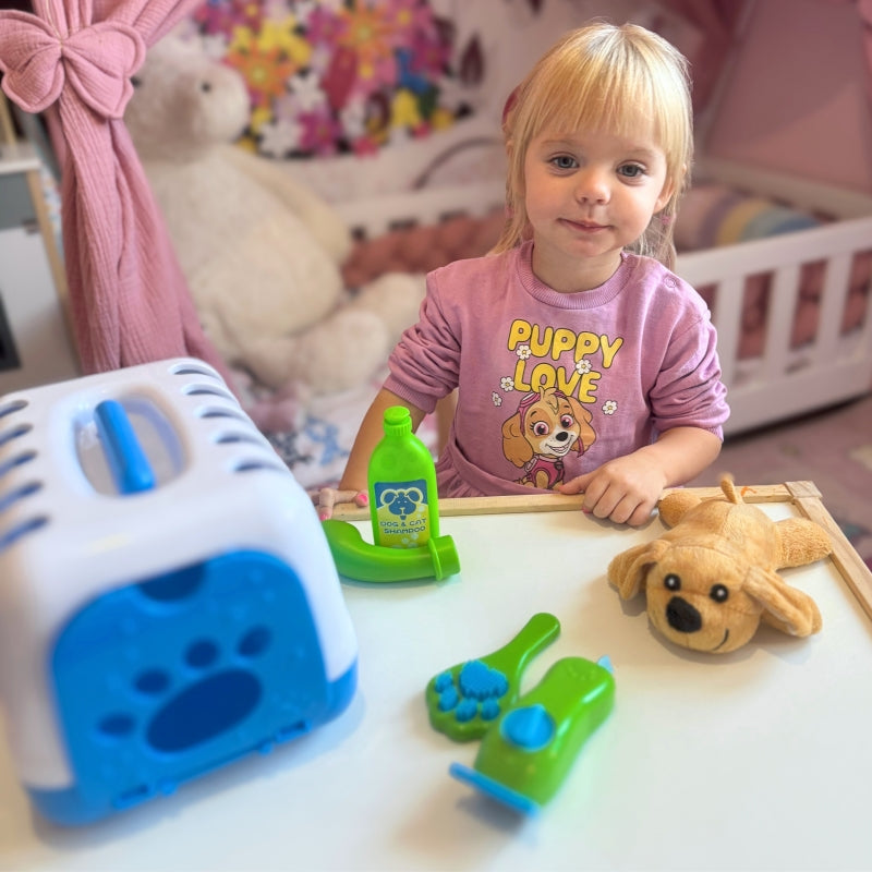WOOPIE Little Veterinarian Set Dog Transporter 6 st.