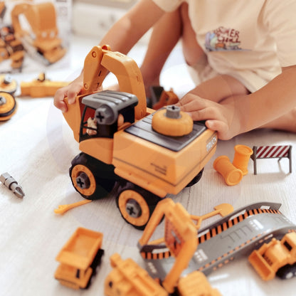 WOOPIE Mega Construction Site 5in1 XXL DIY Monteringssats