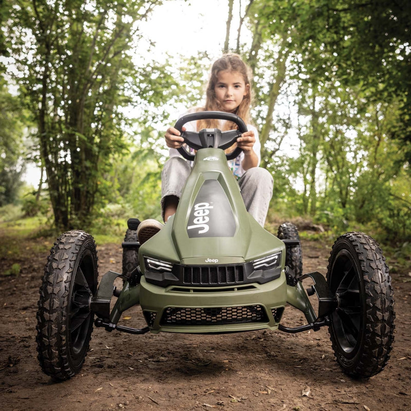 BERG Pedal Go Kart RALLY JEEP® CHEROKEE BFR 4-12 år upp till 60 kg