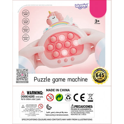 WOOPIE POP IT-spel Elektrisk Anti-stress Arcade Unicorn