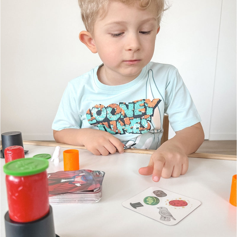WOOPIE Magic Tricks-spel med hatt Little Magician 4+