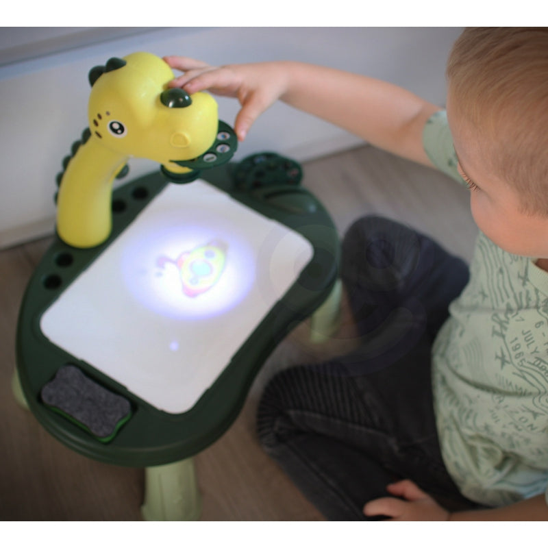 WOOPIE ritbräda dinosaurieprojektor 24 mönster + 2 spel