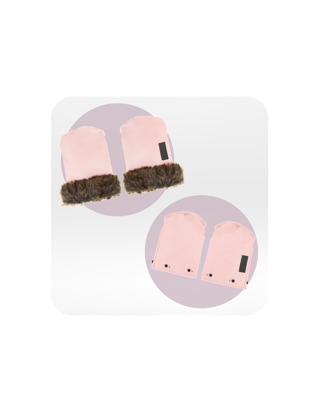 Momi Handwarmer for Stroller, Pink