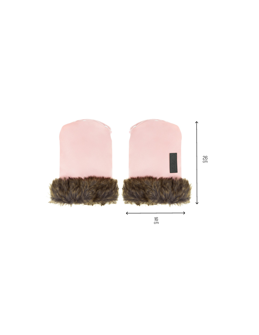 Momi Handwarmer for Stroller, Pink