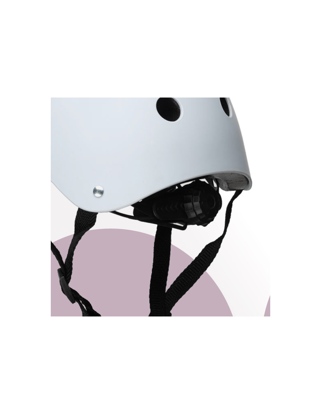 MoMi MIMI Cykelhjälm, Grå