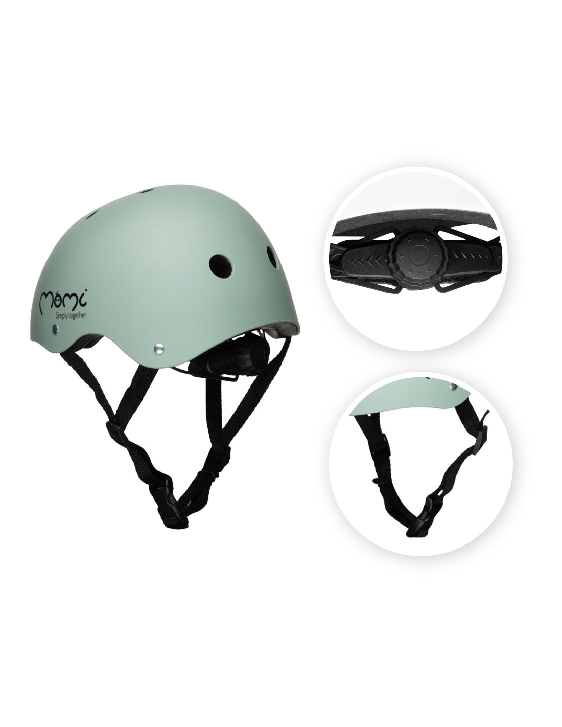 MoMi MIMI Cykelhjälm, Khaki
