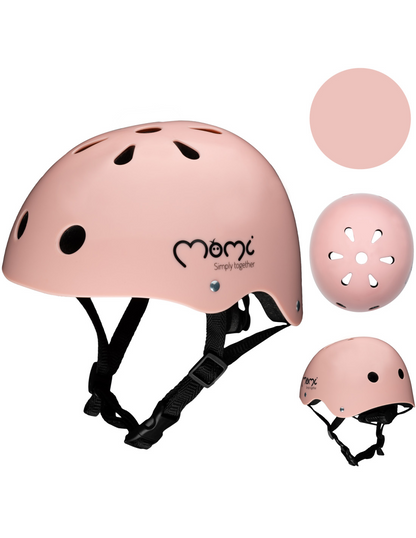 MoMi MIMI Cykelhjälm, Matt Rosa