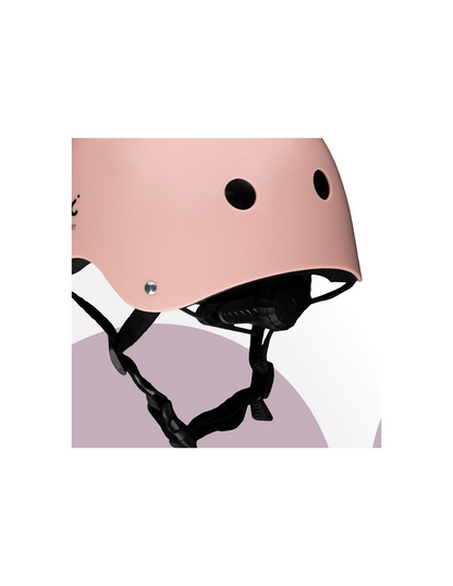 MoMi MIMI Cykelhjälm, Matt Rosa