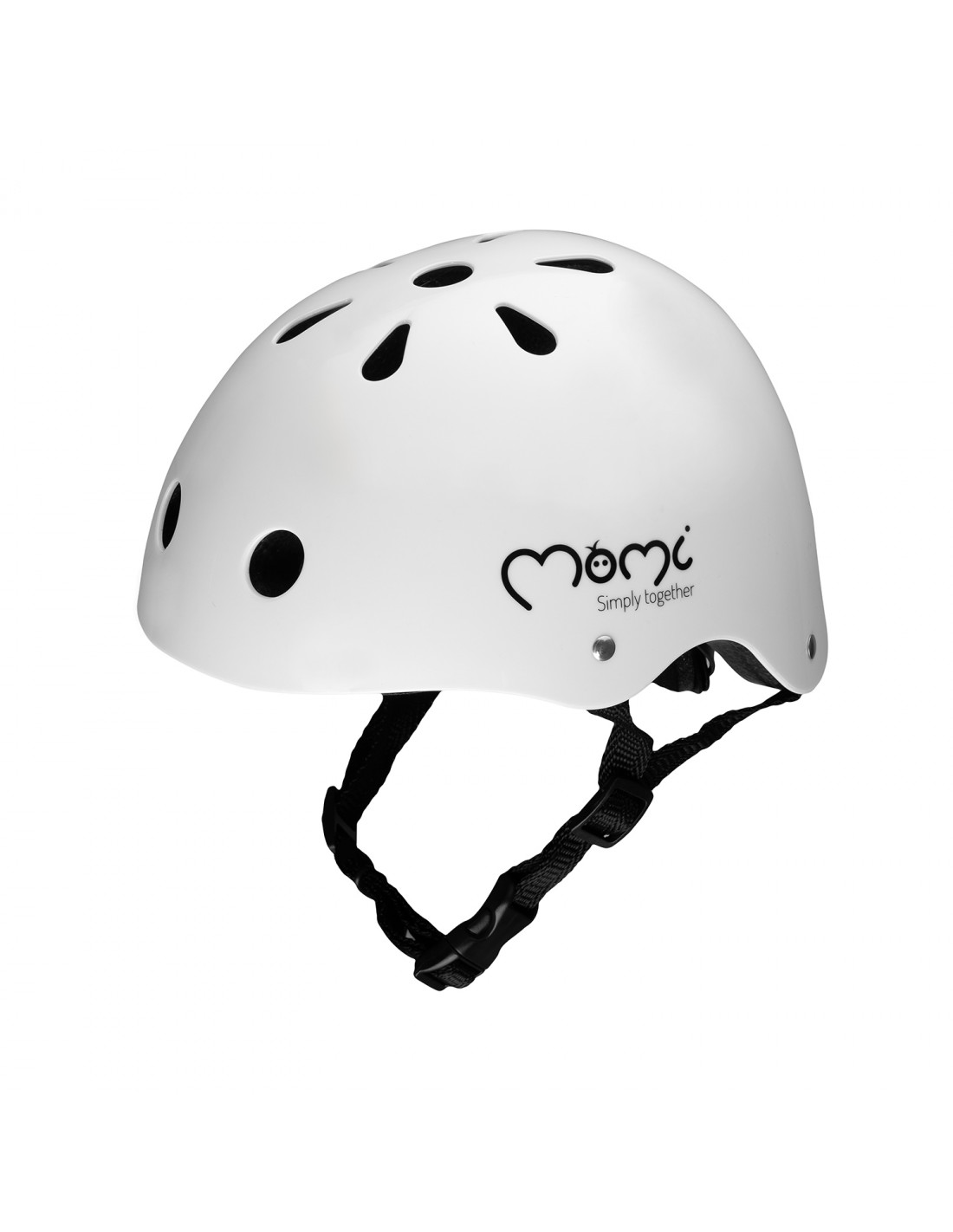 MoMi MIMI Cykelhjälm, Vit