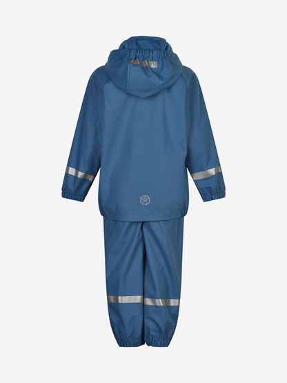 Color Kids Regnställ Solid PU, Captains Blue