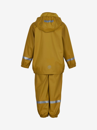 Color Kids Regnställ Solid PU, Chai Tea